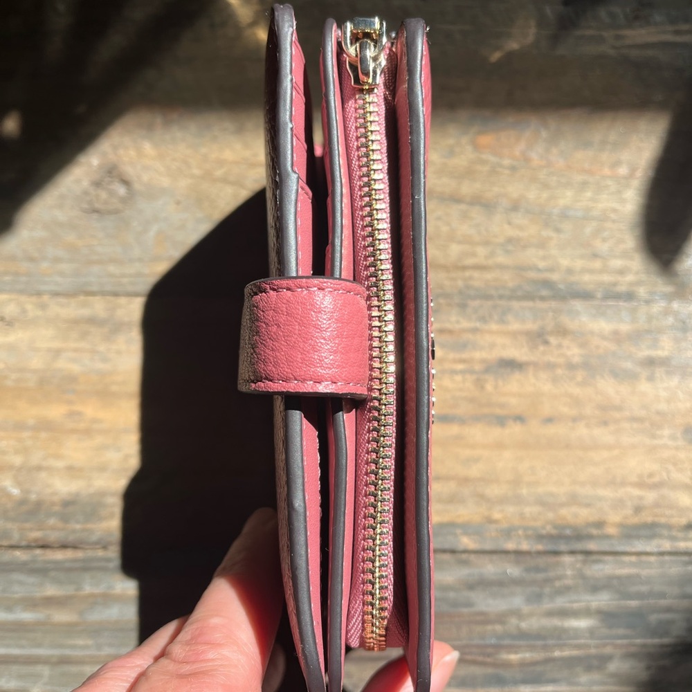Kate Spade Lena Pomegranate Leather Medium Bifold Wallet 🌷 - Picture 5 of 7